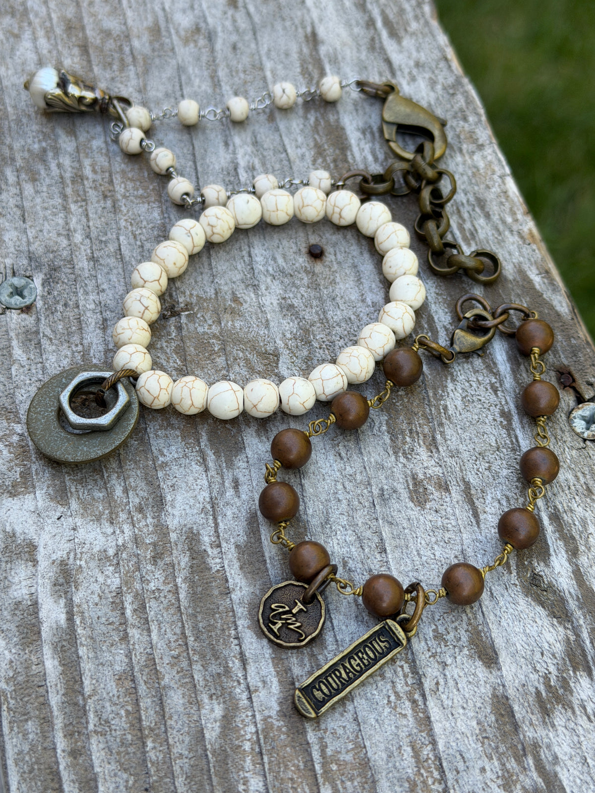 The Wayfinder Bracelet Stack — Set of 3.