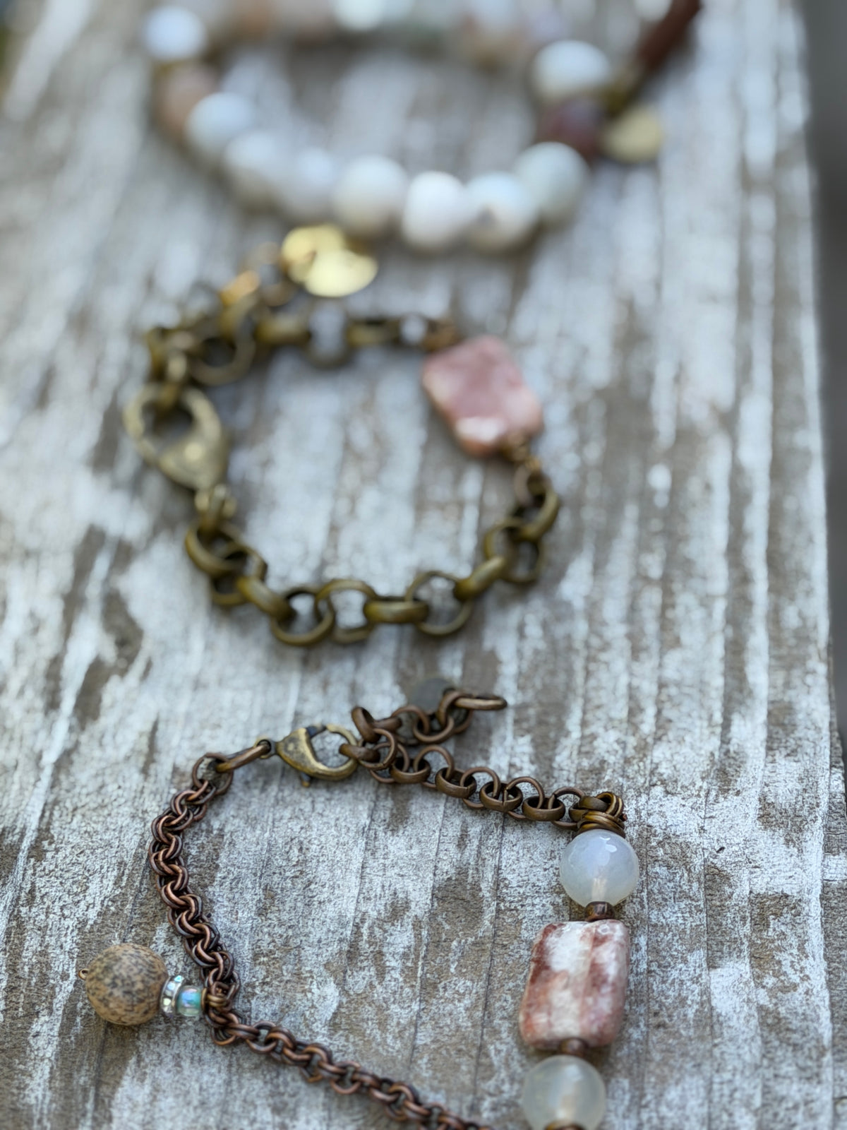 The Quiet Strength Bracelet Stack — Set of 3