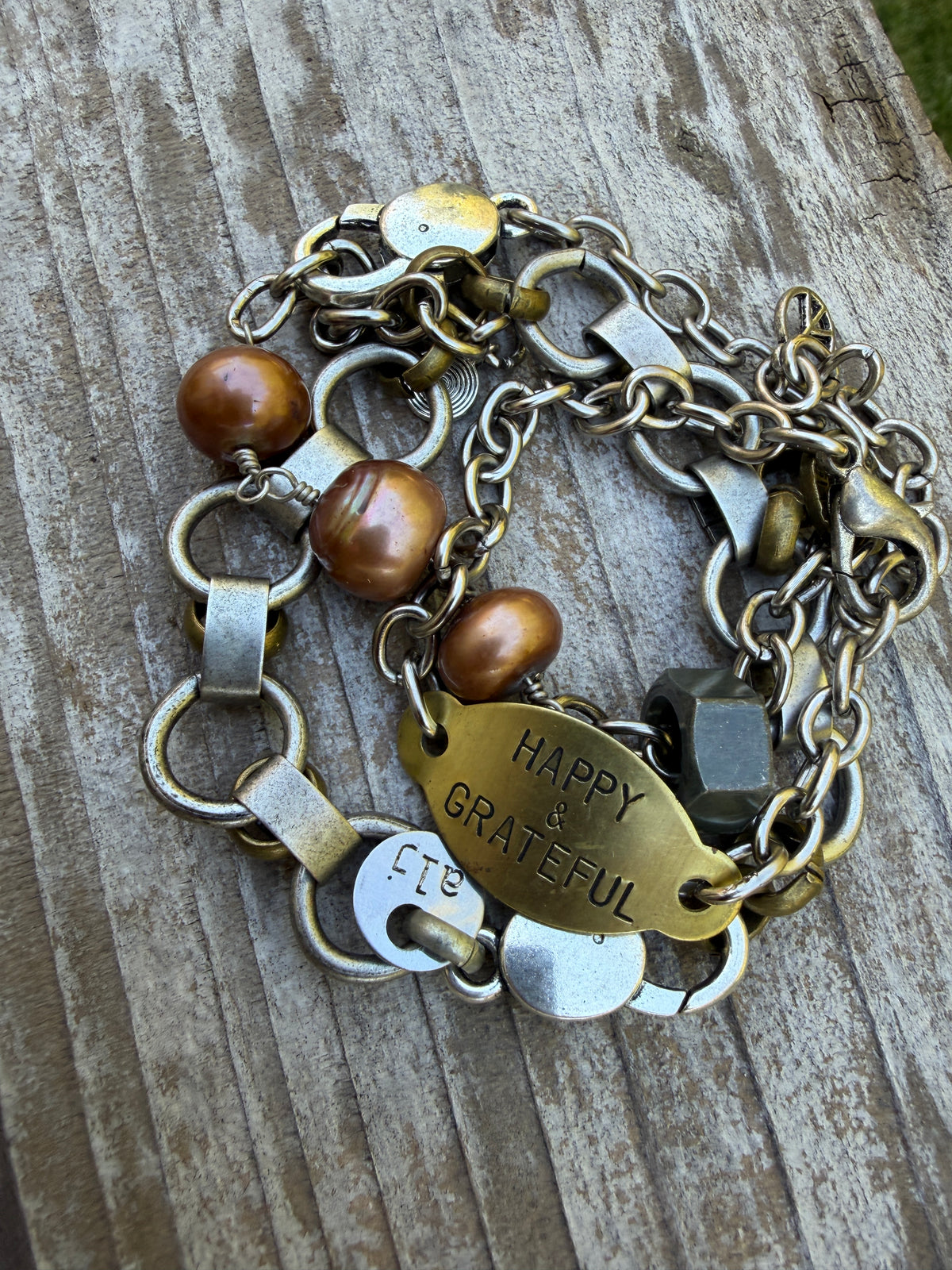 The Grateful Heart Bracelet Stack — Set of 3