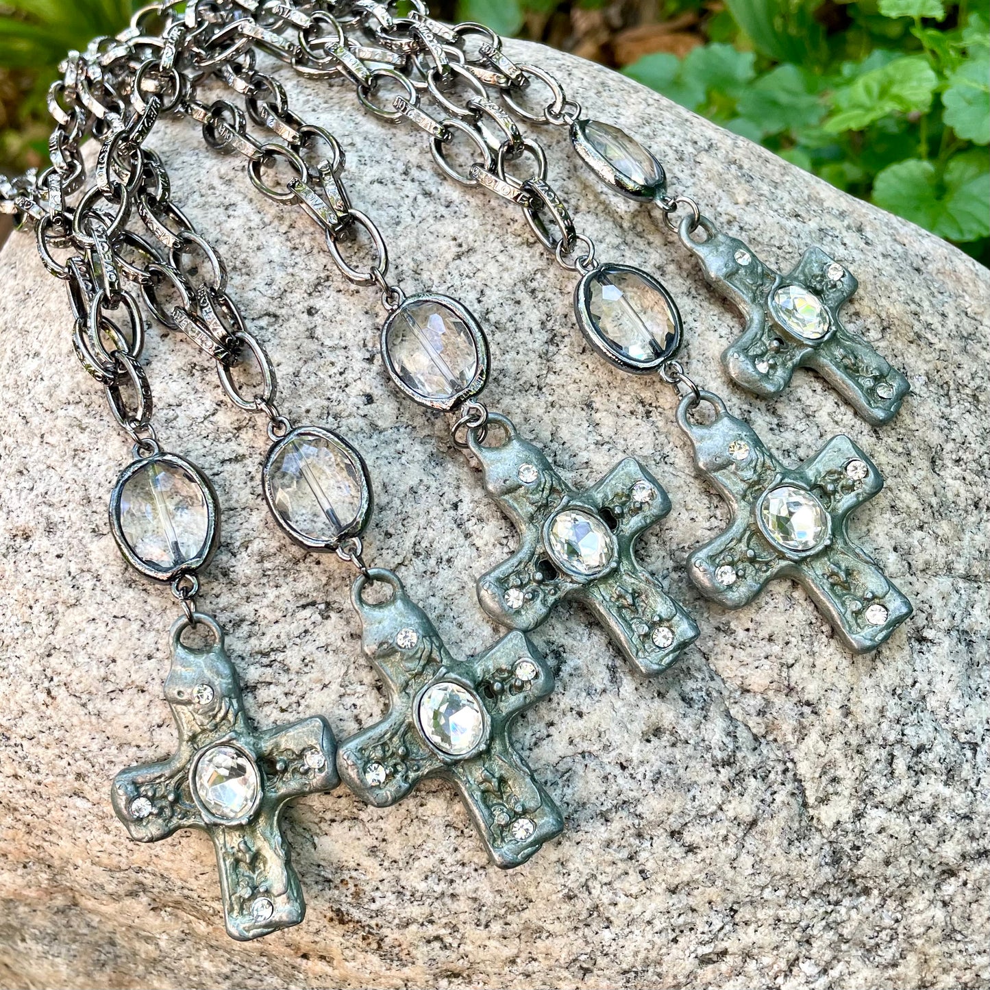 Joya Crystal Pendant Necklace.