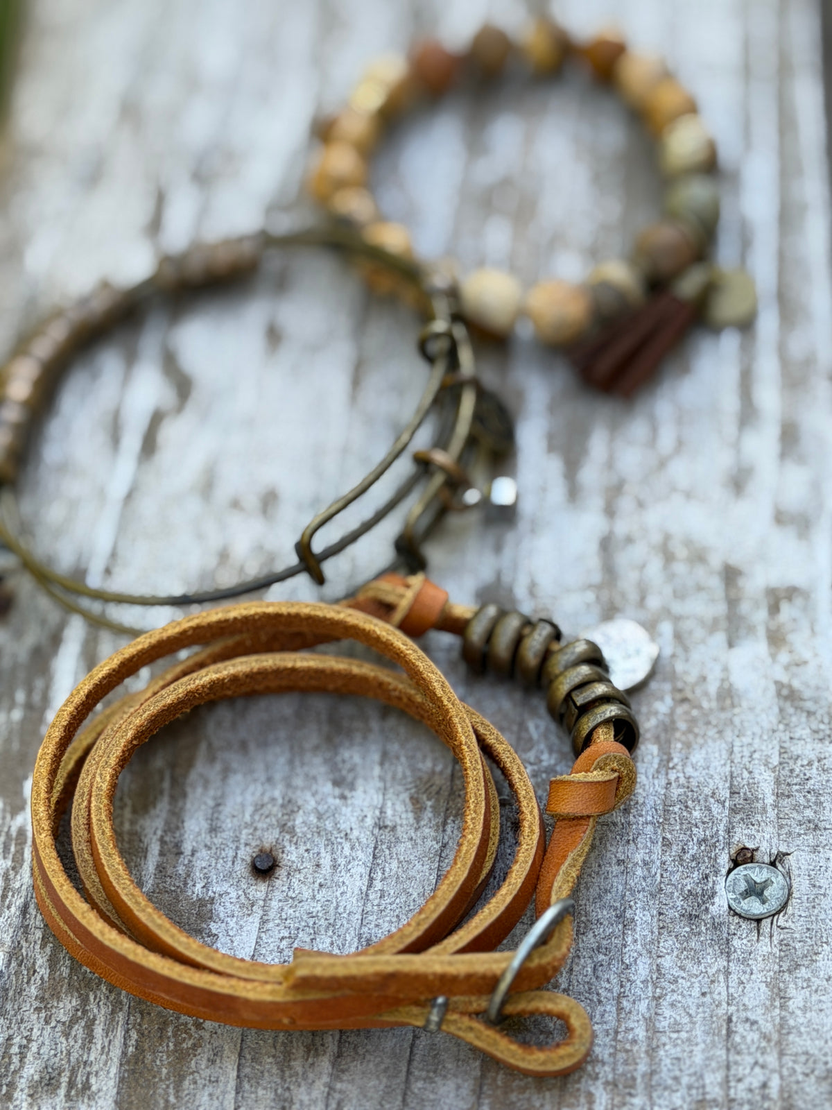 The Wayfarer Bracelet Stack — Set of 3