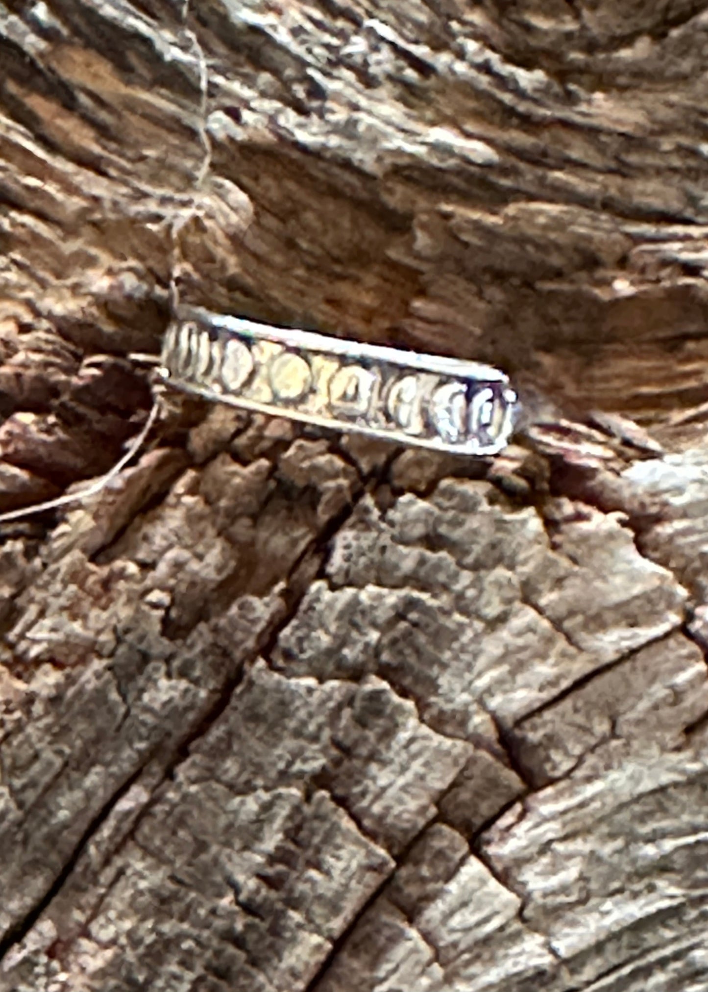 Moon Phase  - Silver Ring