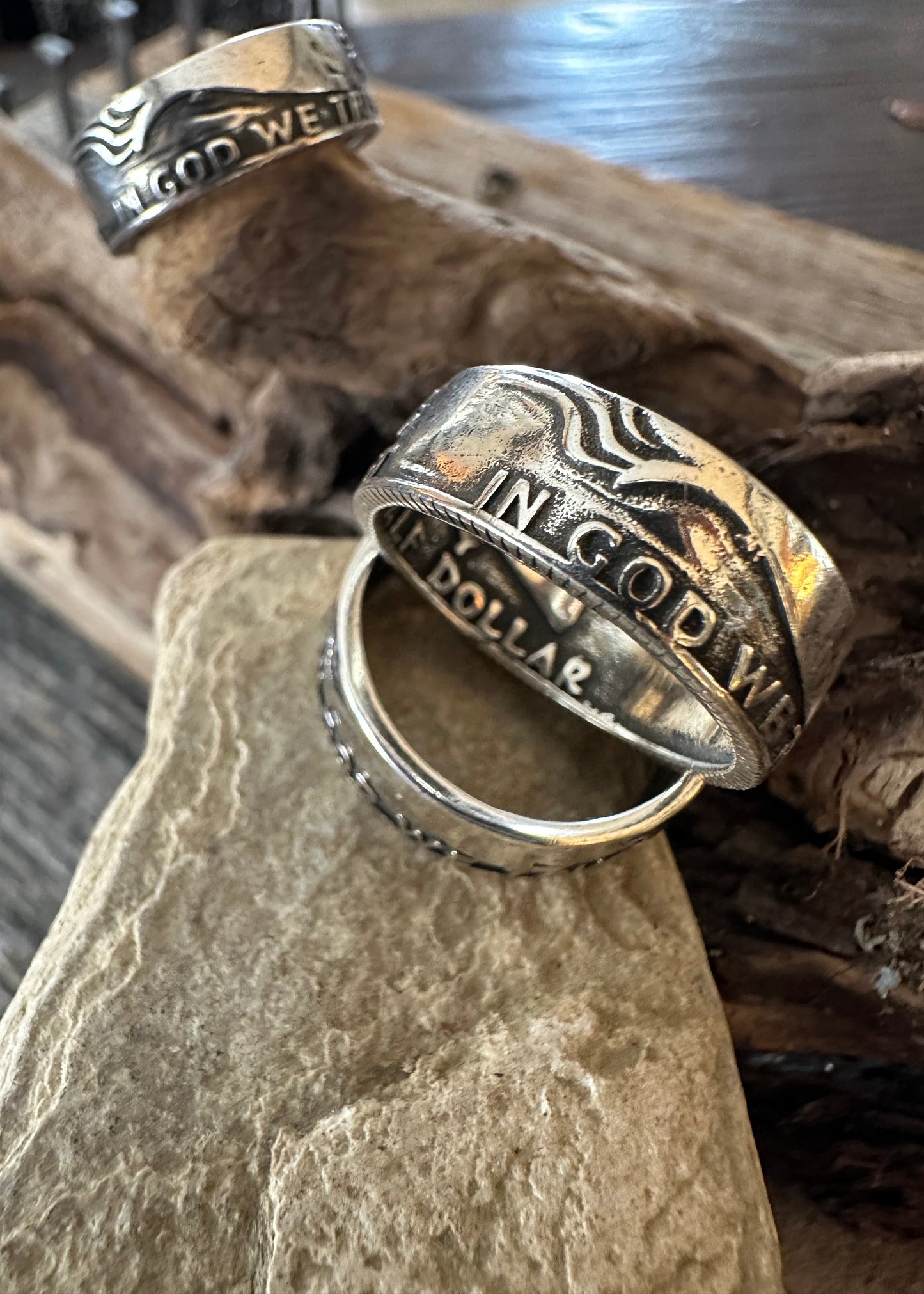 We Trust Silver Ring