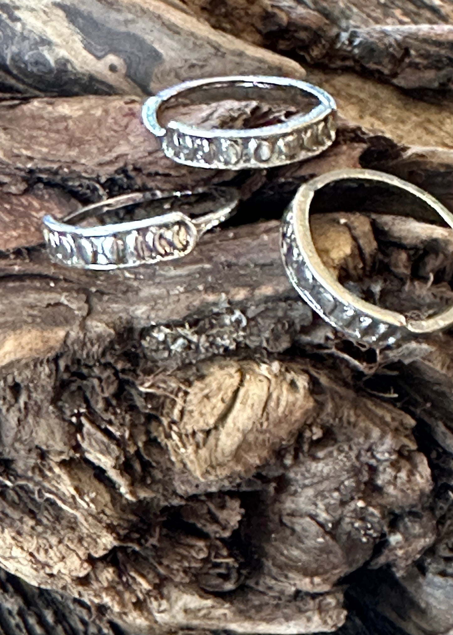 Moon Phase  - Silver Ring