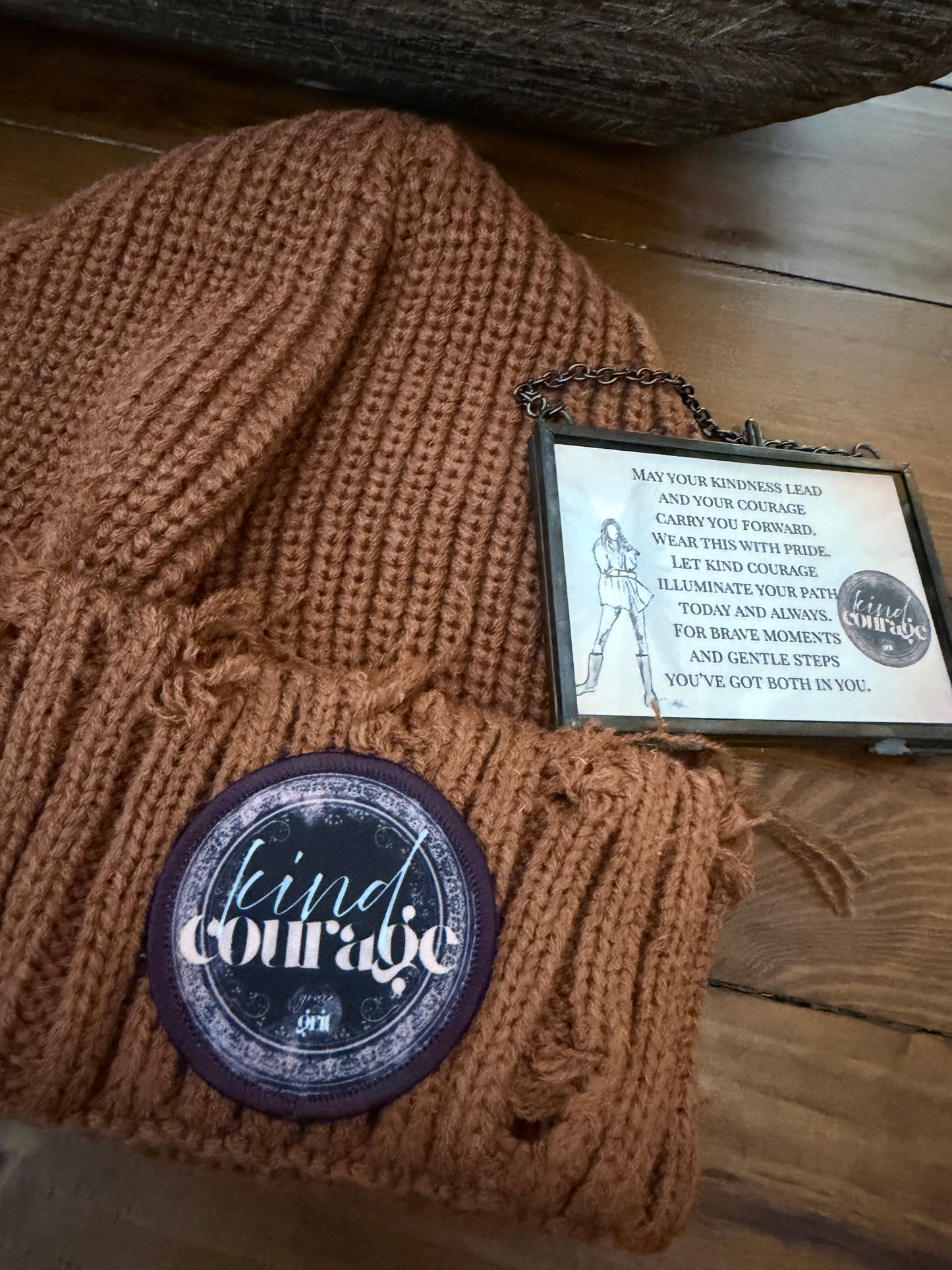 Solstice Slouchy Knit Beanie - Kind Courage