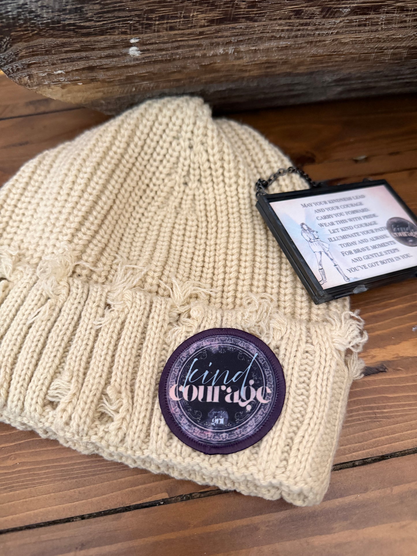Solstice Slouchy Knit Beanie - Kind Courage