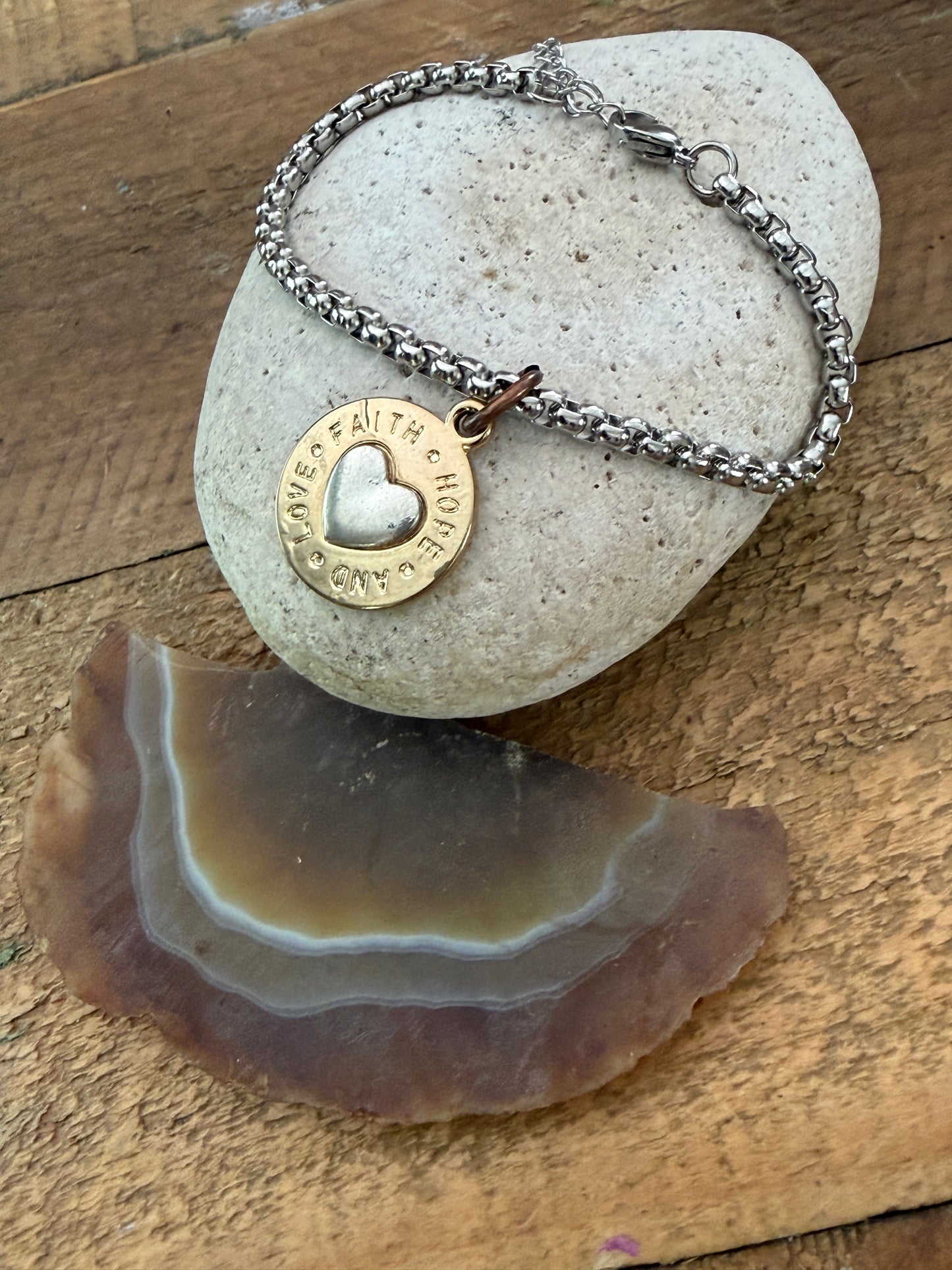 ALJ Original - Faith Hope Love Bracelet